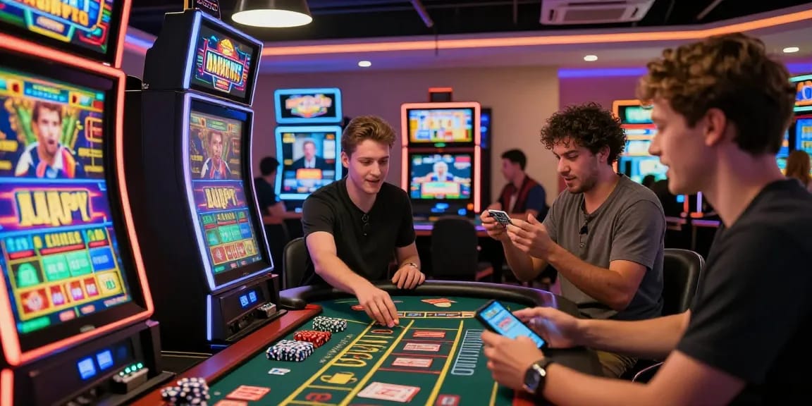 Exciting online gaming atmosphere at https://sssk.org.uk showcasing diverse players enjoying vibrant casino games and live dealer tables.