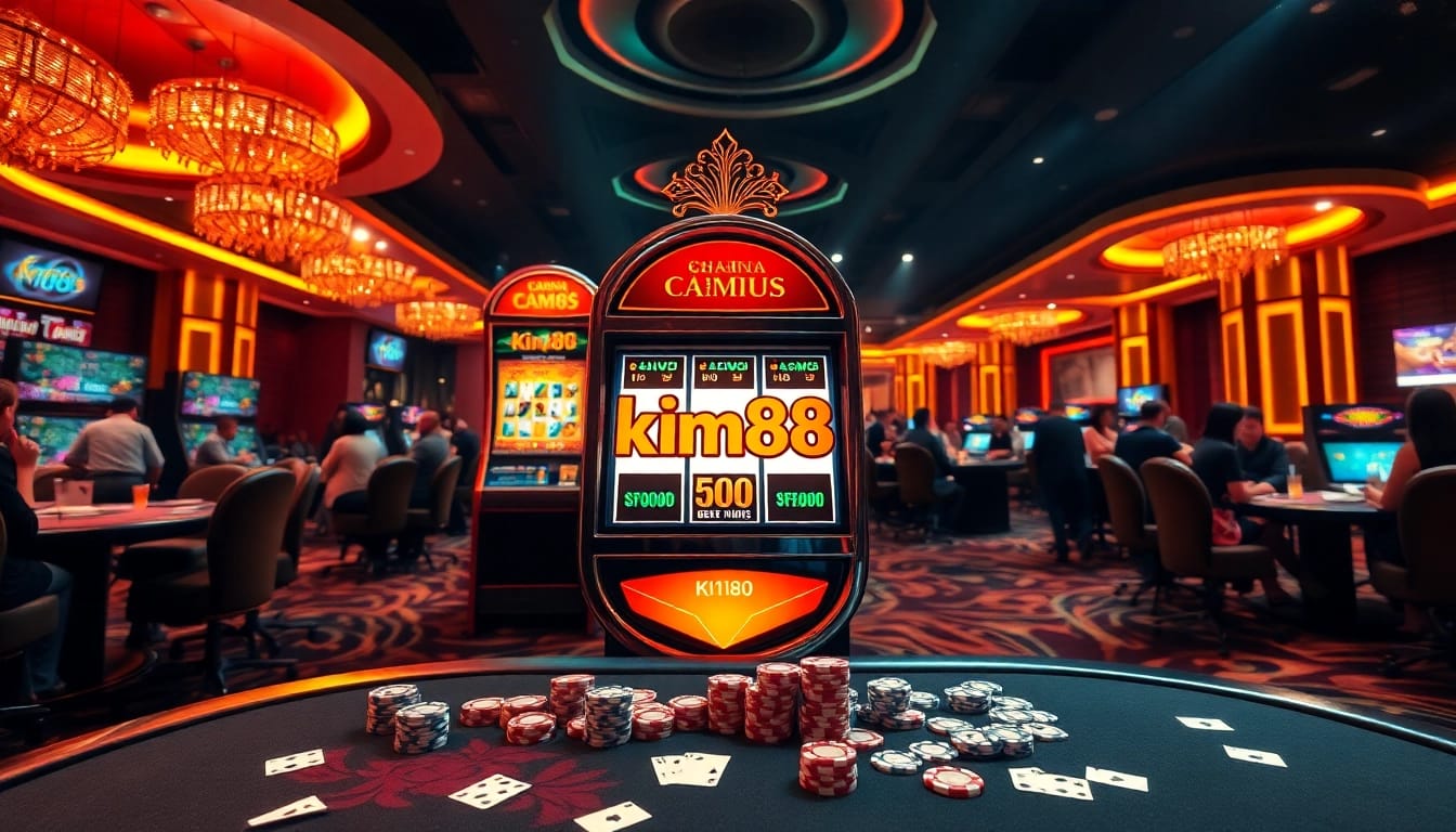 Experience the excitement of kim88 at a vibrant casino with engaging games and thrilling atmosphere.