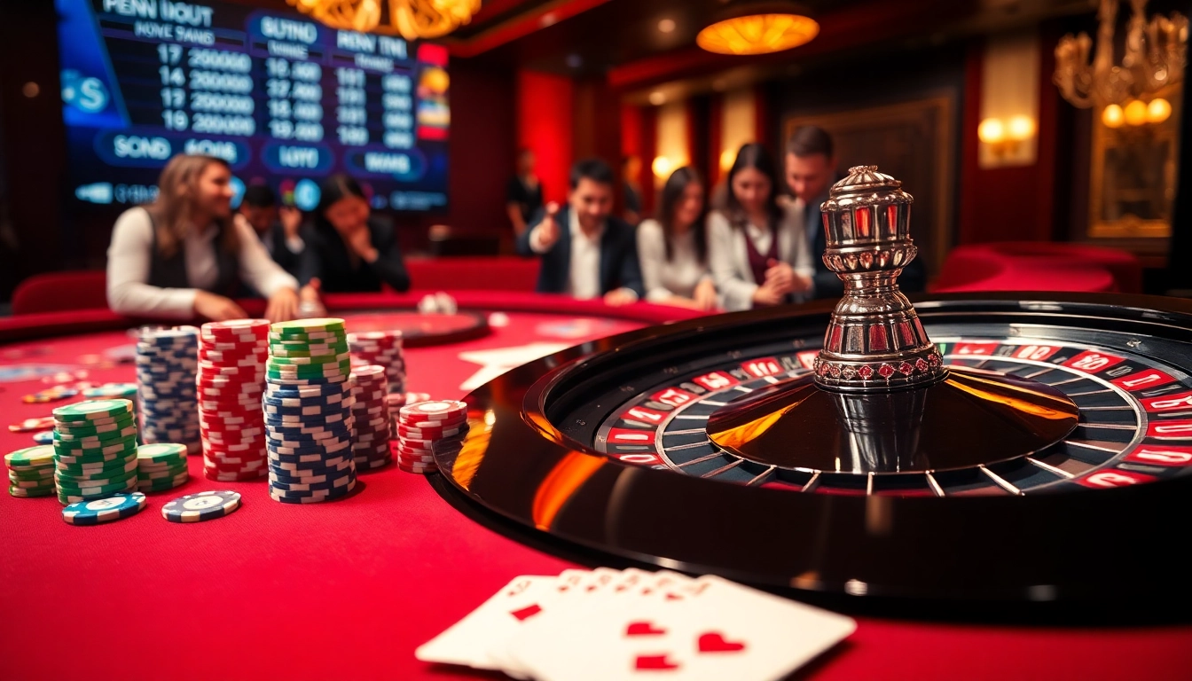 Experience excitement at https://winvn.wiki with vibrant casino tables and dynamic gambling action.