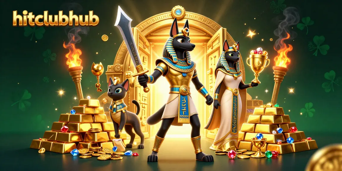 Join the excitement on hitclubhub with captivating treasures and ancient Egyptian allure.