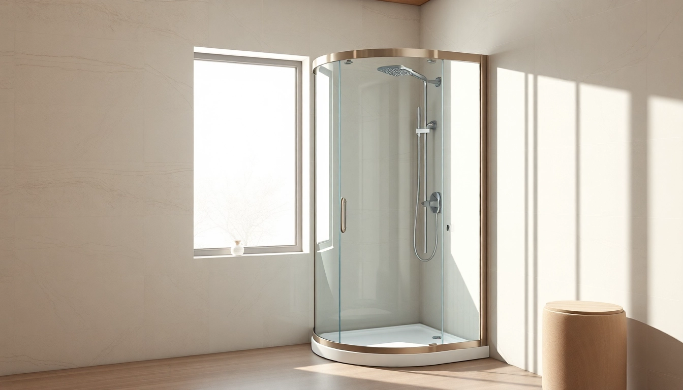 Gestalten Sie Ihr Badezimmer mit der eleganten sonni Duschkabine für ein modernes Ambiente.