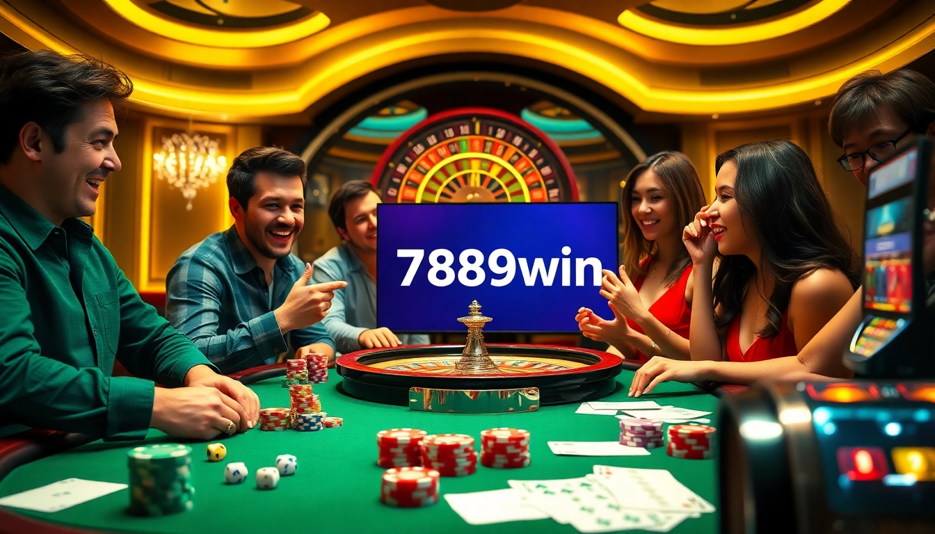 Experience the thrill of gambling with the latest 789win link at an elegant casino.
