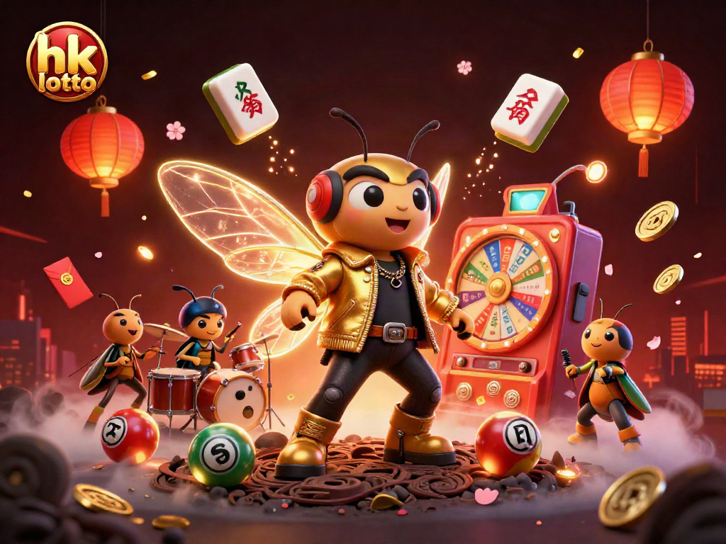 Experience hk lotto excitement with a vibrant lottery-themed illustration featuring animated characters and game elements.