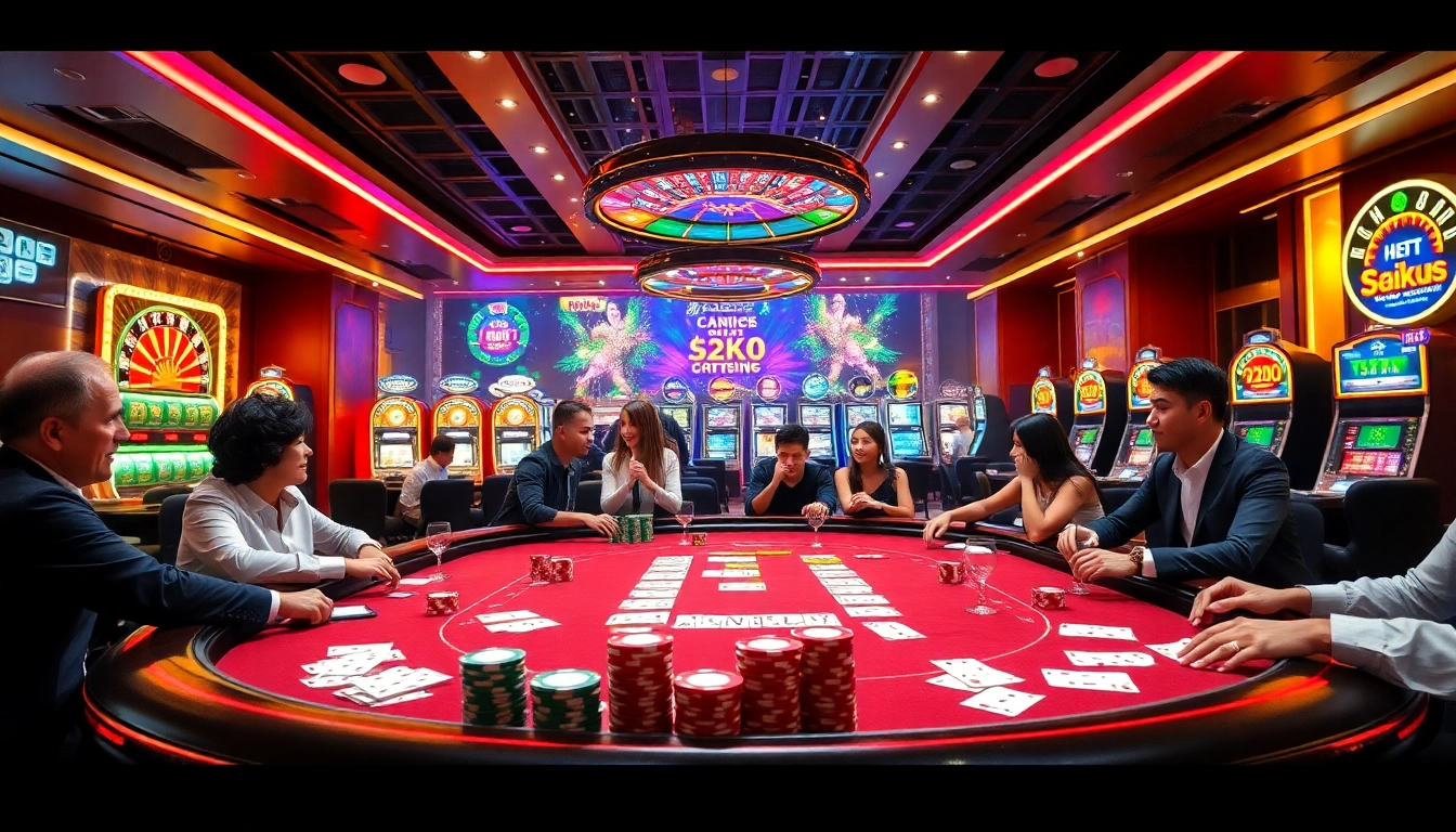 Experience the excitement of poker at Nhà Cái QQ88 with vibrant visuals and luxury gaming elements.