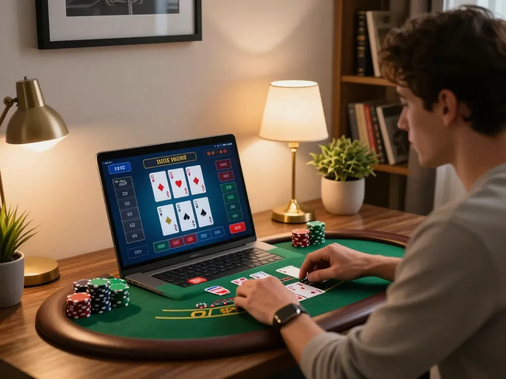 Experience the thrill of nhà cái go99 with live dealer blackjack from home, blending excitement and strategy.
