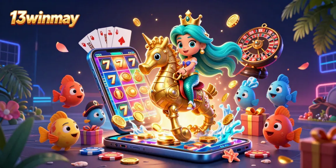 Spin the reels at 13winmay with vibrant mermaid-themed slots and immersive graphics.