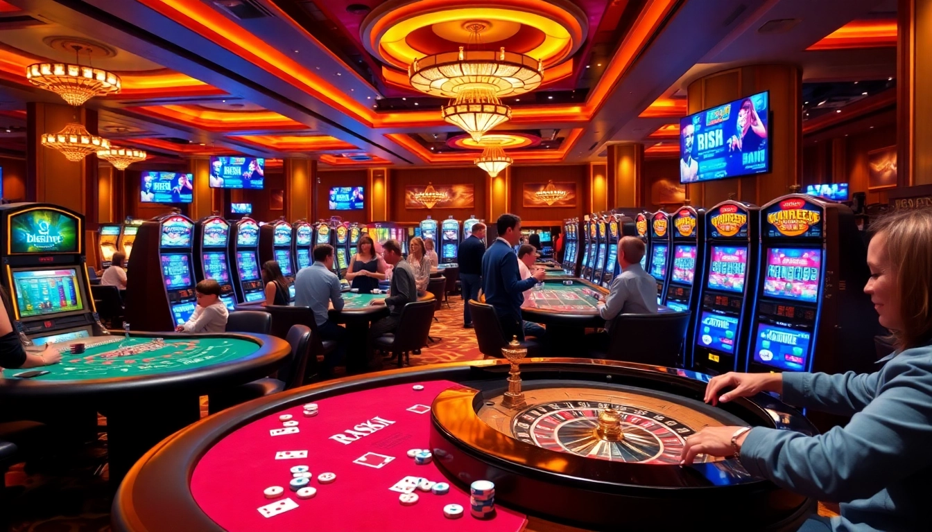 Experience the vibrant atmosphere of gambling at rikvip.gb.net with exciting tables, cards, and slots.