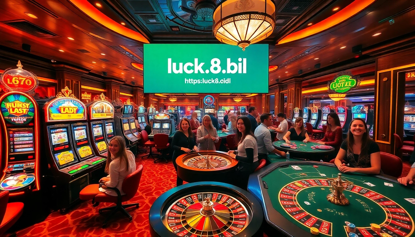 Experience thrilling wins at https://luck8.bid/ with vibrant casino games and colorful chips.