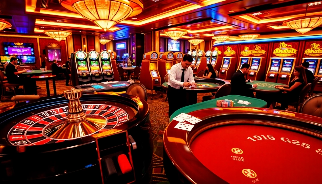 Experience high-stakes excitement at https://g28e.com/ with luxury casino visuals, poker chips, and roulette wheel.