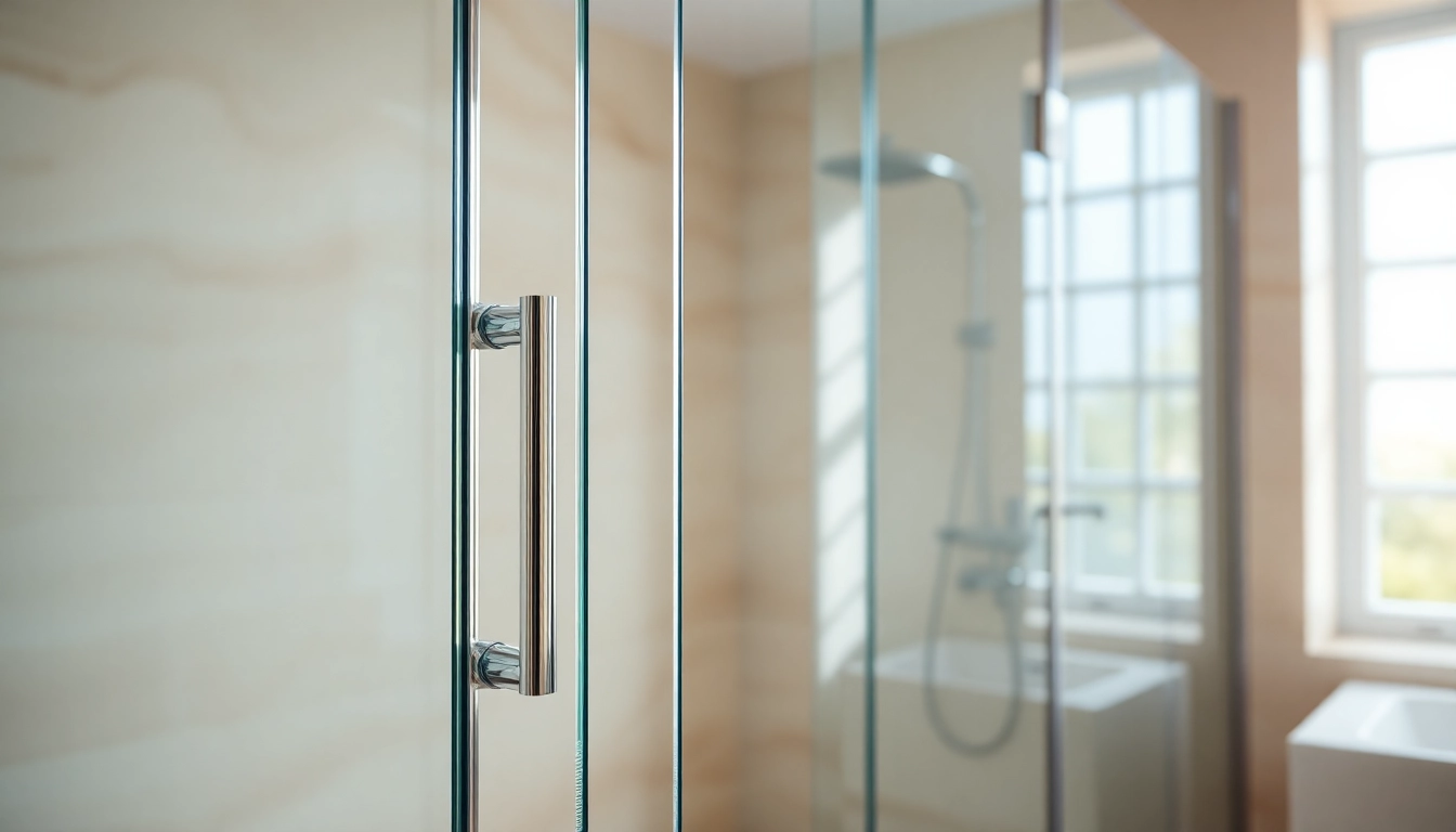 Showcasing elegant shower doors uk in a modern bathroom with a sleek, polished design.