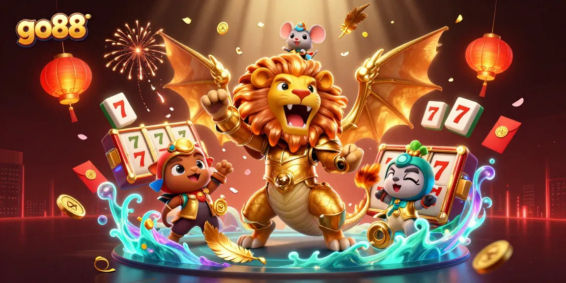 Experience thrilling gaming action at go88 with golden chimera and dynamic casino elements