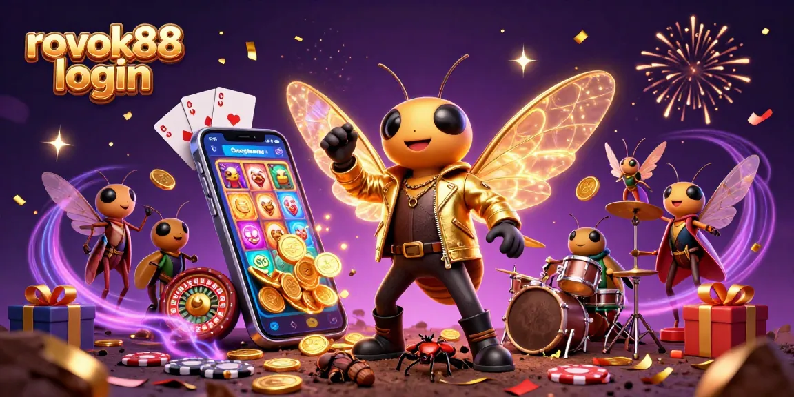 Engage with rokok88 login and experience vibrant casino excitement through this thrilling 3D illustration.