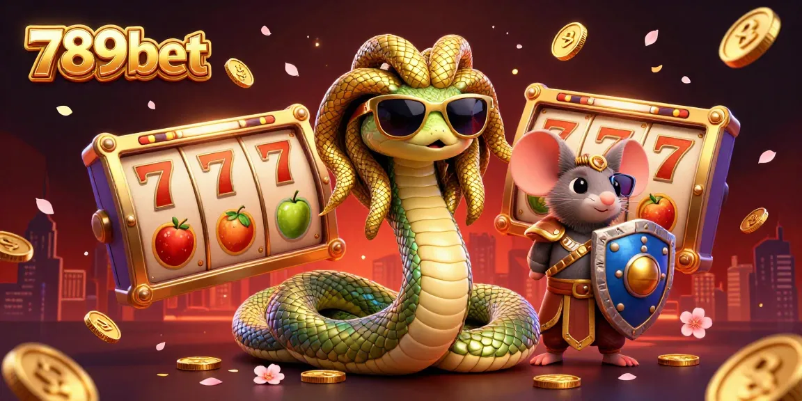 Khám phá những trò chơi hấp dẫn trên 789bet với hình ảnh Medusa và chiến binh chuột trong bối cảnh sôi động.