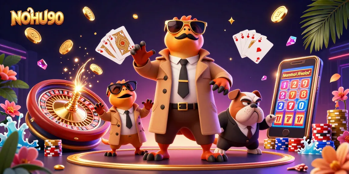 Experience jackpot thrills at NOHU90, where raptors aim for high stakes in a casino.