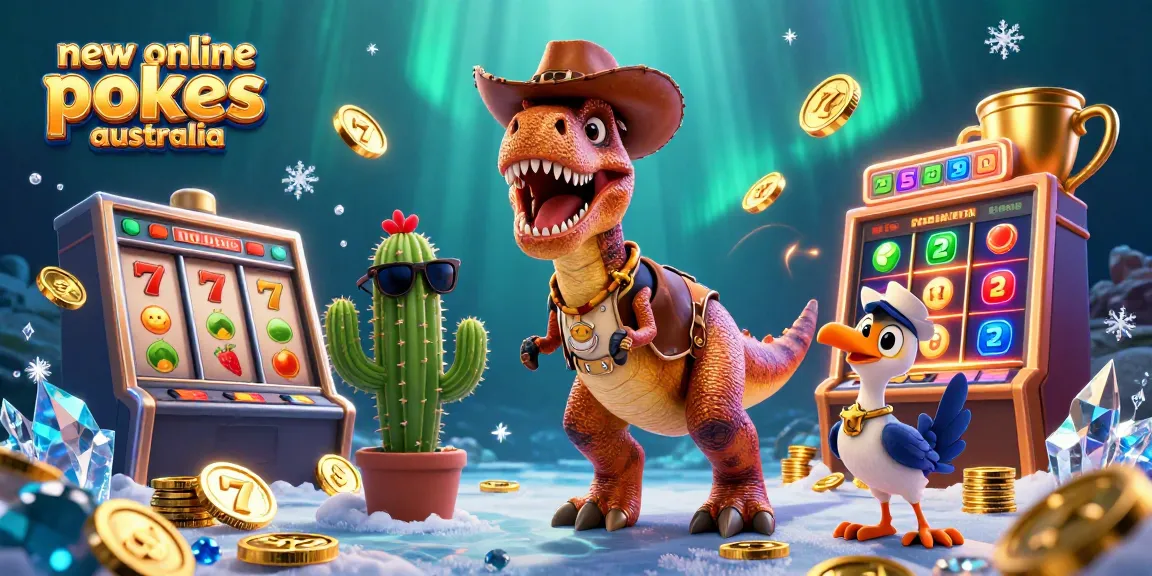 Play exciting new online pokies Australia with vibrant characters and dynamic slot elements!
